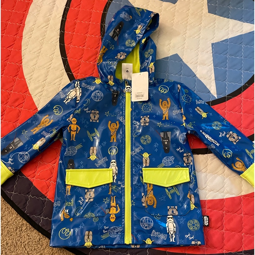 Rain jacket toddler size 3